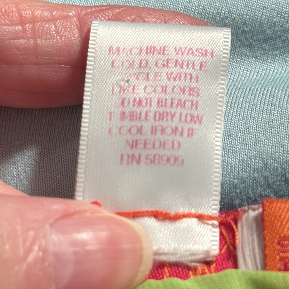 Catch My I -Striped button up sheer polyester sleeveless top / Size L /L-50 - Picture 7 of 7